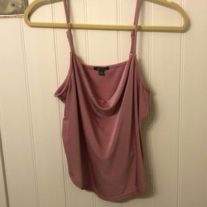 Cowl neck tank